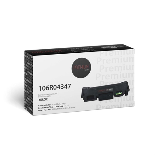 Premium Tone Toner Cartridge - Alternative for Xerox 106R04347 - Black