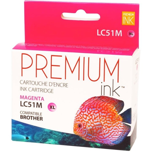 Premium Ink Ink Cartridge - Alternative for Brother LC51M - Magenta