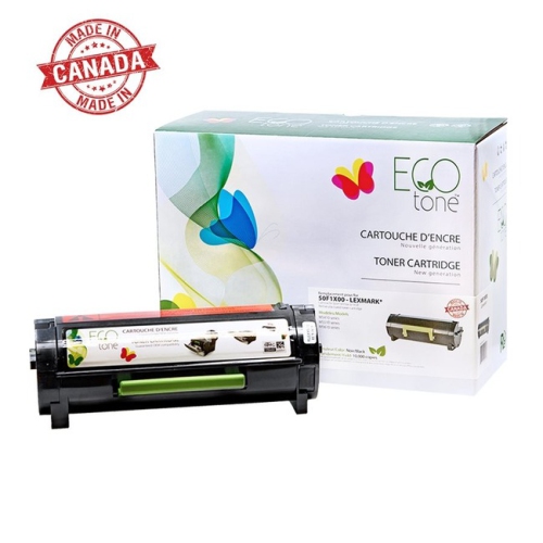 Alternative for Lexmark 50F1X00, 501X - Black