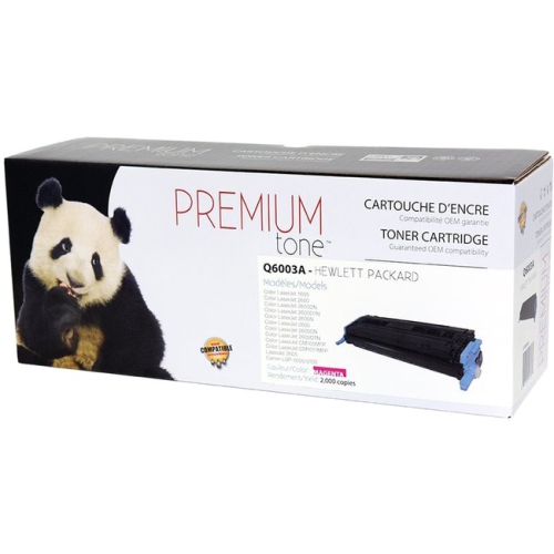 Premium Tone Toner Cartridge - Alternative for HP Q6003A - Magenta