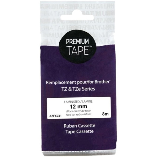 Premium Tape Label Tape - Alternative for Brother TZe FX-231