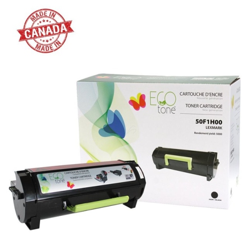 Alternative for Lexmark 50F1H00, 501H - Black