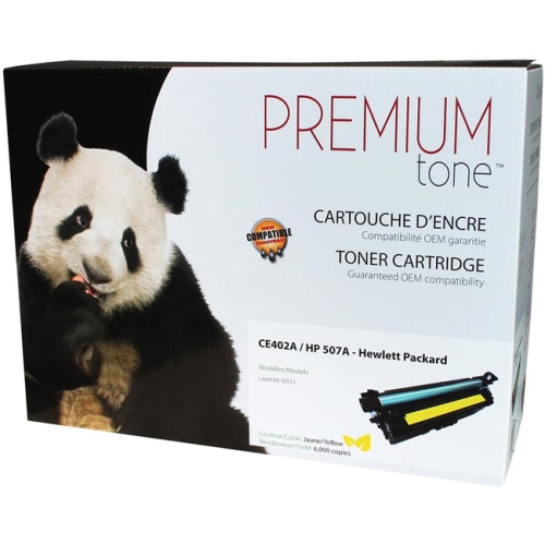 Premium Tone Toner Cartridge - Alternative for HP CE402A - Yellow