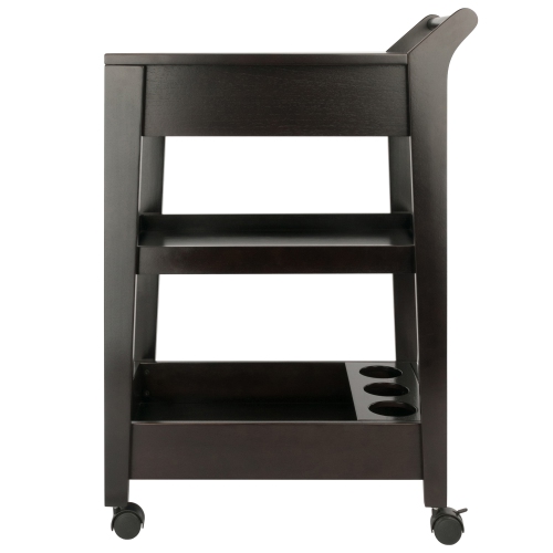 TarruBoutique Jeston Entertainment Cart, Espresso