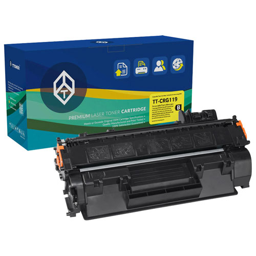 TToner Black Toner Cartridge Compatible with Canon