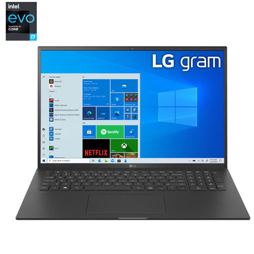 LG Gram 17" Laptop -Obsidian Black -En -Only at Best Buy