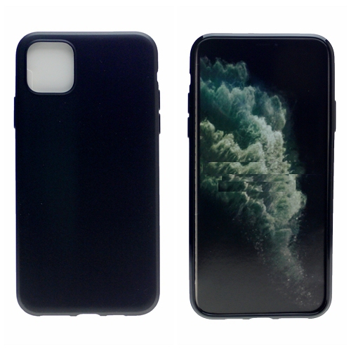 TopSave Soft Matt Finished Gel Rubber TPU Case For Iphone 12 Mini, Black