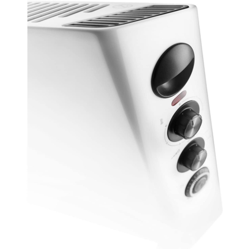Radiateur à panneau à convection mince numérique 1500 W HSX3315FTS de DeLonghi avec deux ventilateurs - Boîte ouverte