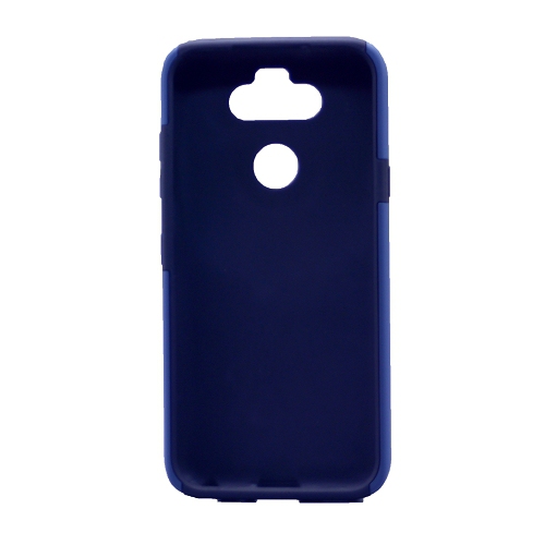Final Sale! TopSave Matt Solid Color PC+TPU Rugged Armor Case For LG K31(2020) US&CAD Version, Navy Blue