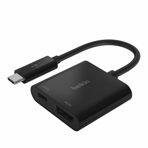BELKIN  2.3" USB-C to HDMI Charge Adapter - (Avc002Bk-Bl) In Black