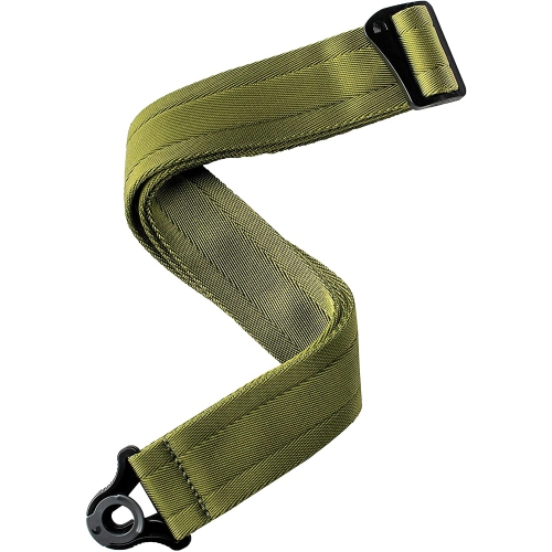 Image 1 of 4.. Planet Waves Auto Lock Guitar Strap - Moss Green