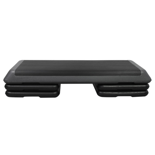 PRISP Professional Aerobic Stepper, 3 Levels, Large Adjustable Exercise Step Platform; 110 x 42 cm