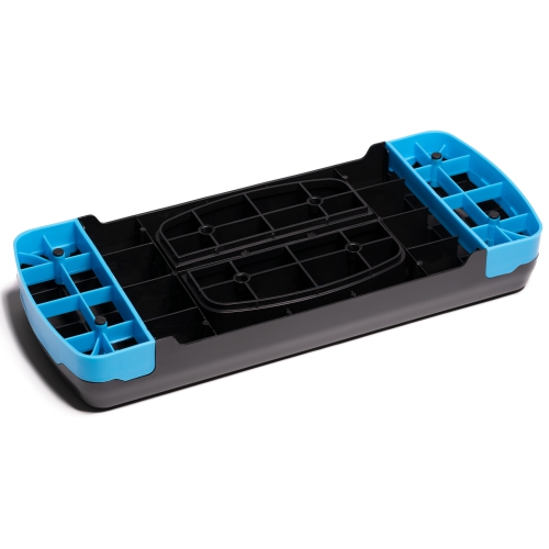 PRISP Adjustable Aerobic Stepper, 2 Height Levels Exercise Step Platform for Home Gym and Fitness Training; 68 x 28cm