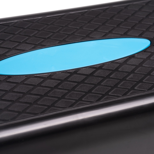 PRISP Adjustable Aerobic Stepper, 2 Height Levels Exercise Step Platform for Home Gym and Fitness Training; 68 x 28cm