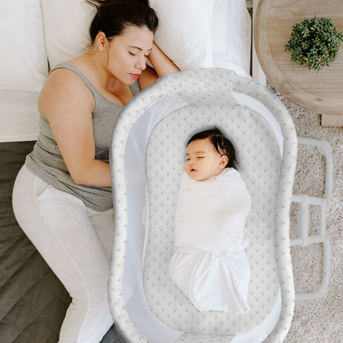 HALO Innovations BassiNest Glide Sleeper Bassinet - Plume