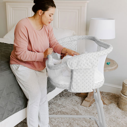 HALO Innovations BassiNest Glide Sleeper Bassinet - Plume