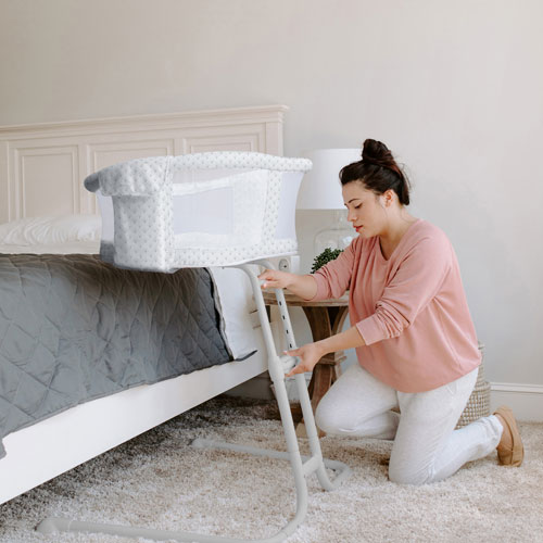 HALO Innovations BassiNest Glide Sleeper Bassinet - Plume