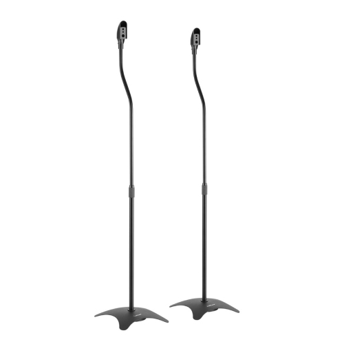 Set of 2 Height Adjustable Speaker Stands,Speaker Mount For Home Theater Surround Sound Satellite Speakers Floor Stands