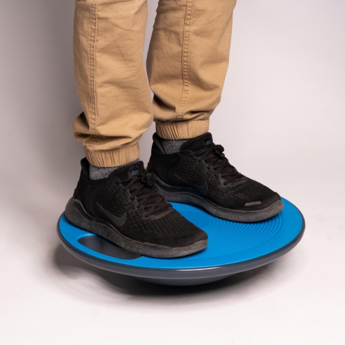 PRISP Wobble Board Balance Trainer - Rigid Dome Platform for Exercise and Fitness