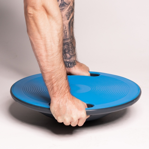 PRISP Wobble Board Balance Trainer - Rigid Dome Platform for Exercise and Fitness