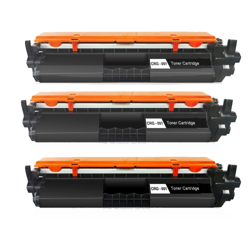 3PK CRG 051 Compatible Toner Cartridge for Canon 051&nbsp; Canon imageCLASS Printer,Canon051