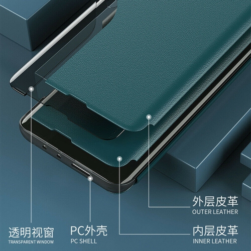 Smart Case window view leather Magnetic stand fundas phone cover Coque for Samsung Galaxy S20