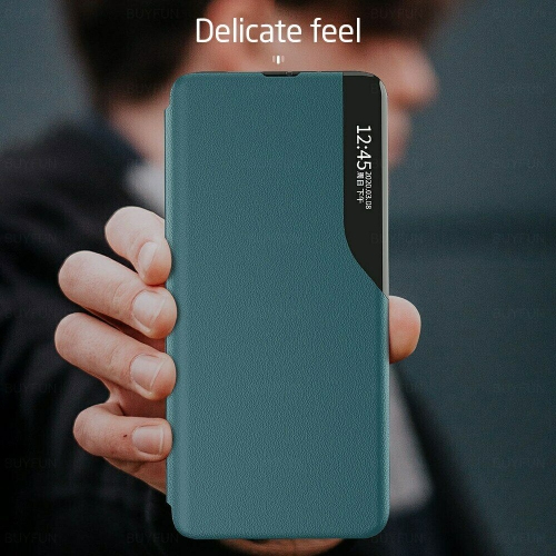 Smart Case window view leather Magnetic stand fundas phone cover Coque for Samsung Galaxy S20