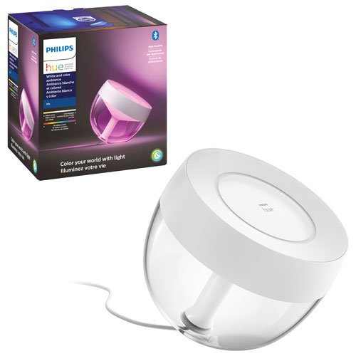 Lampe DEL intelligente Hue Iris de Philips - Blanc et ambiance de couleur - Exclusivité Best Buy