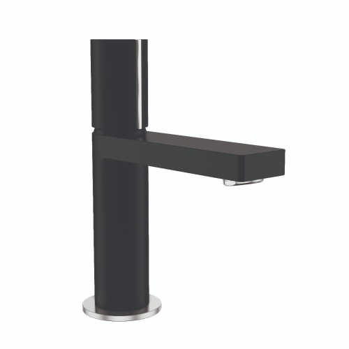 AGUA CANADA  - Romancia - Matte Round Single Handle Bathroom Basin Faucet In Black