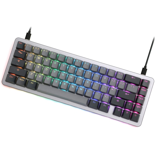 Drop ALT Mechanical Keyboard — 65% Gaming Keyboard, Hot-Swap Switches, Programmable Macros, RGB LED Backlighting, USB-C, Doubleshot PBT, Aluminum