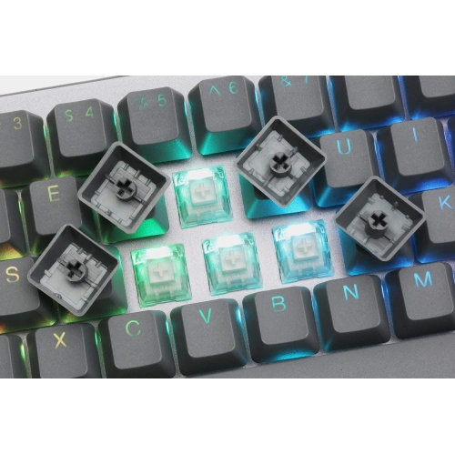 Drop ALT Mechanical Keyboard — 65% Gaming Keyboard, Hot-Swap Switches, Programmable Macros, RGB LED Backlighting, USB-C, Doubleshot PBT, Aluminum