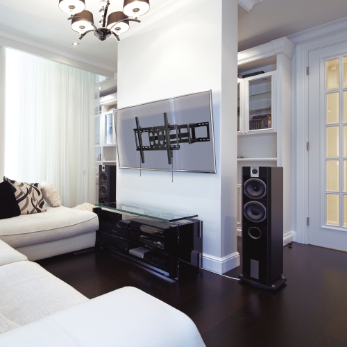 CJ Tech Articulating TV Wall Mount Fits 32-in to 65-in - Black