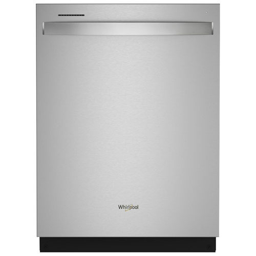 Lave-vaisselle encastrable 24 po 47 dB de Whirlpool - Inox - Boîte ouverte - Endommagé