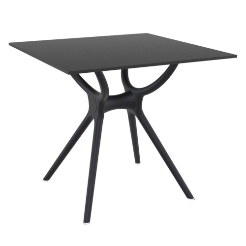 COMPAMIA  Siesta Air 31" Square Dining Table In Black