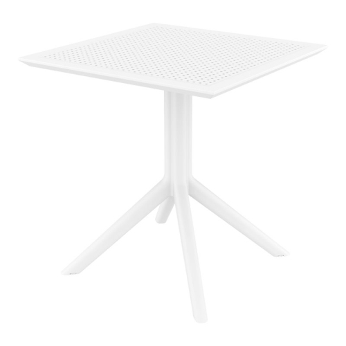 COMPAMIA  Sky Square Table 27 Inch In White