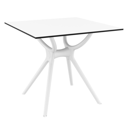 COMPAMIA  Siesta Air 31" Square Dining Table In White