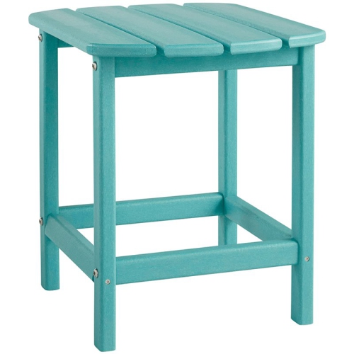 ASHLEY FURNITURE  Sundown Treasure Patio End Table In In Turquoise