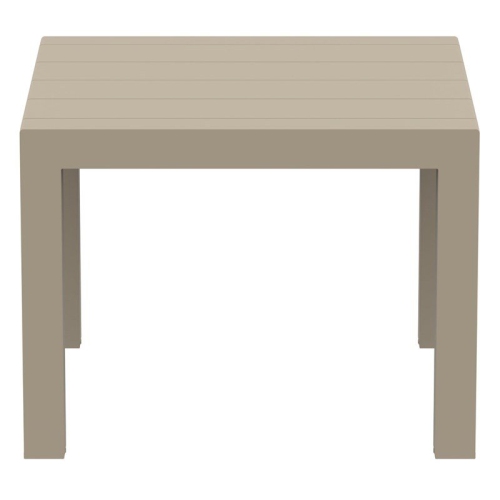 Compamia Vegas 55" Extendable Patio Dining Table in Taupe