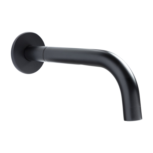 Agua Canada - VEDA-BK - High Quality Matte Black Round Hand Shower w/ Square thermostatic