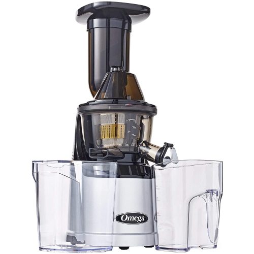 Omega MMV700S MegaMouth Vertical Presse-agrumes à basse vitesse - Boîte ouverte