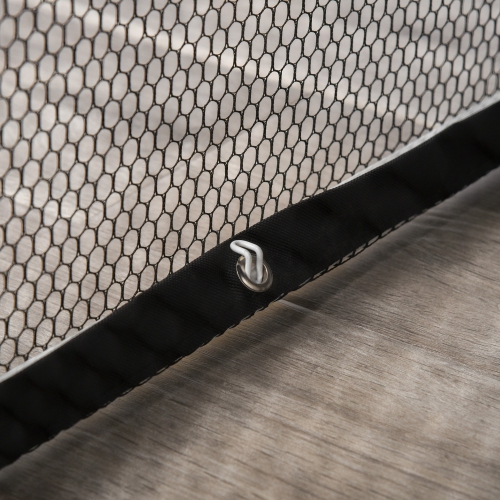 PawHut – Grand enclos extérieur pour chats, cage de Kitten cage, intérieur pour chats, 3 plateformes, portes à fermeture à glissière et 4 sacs de