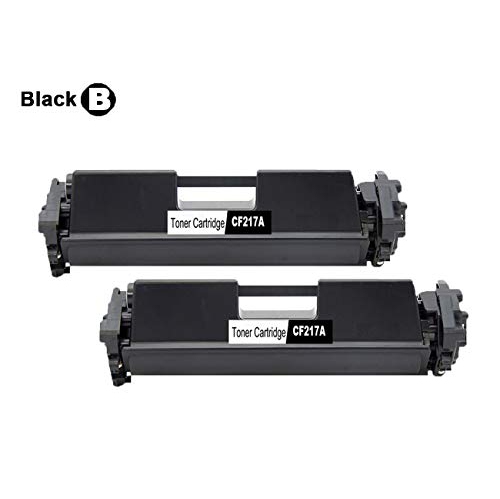 PayForLess® 2PK CF217A Toner Cartridge HP 17A with Chip for HP Laserjet Pro M102w M102a MFP M130a M130fn M130fw M130nw