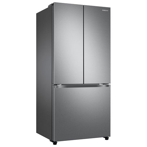 Samsung 33" 17.5 Cu. Ft. Counter-Depth French Door Refrigerator with Ice Dispenser - SS