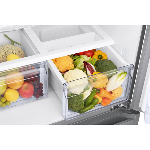 Samsung 33" 17.5 Cu. Ft. Counter-Depth French Door Refrigerator with Ice Dispenser - SS