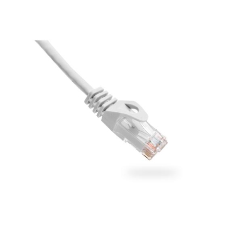 Vertical Cable CAT5E Patch Cable with Boot and Protector - 0.15-meter - White