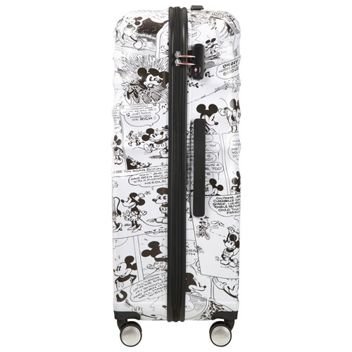 American Tourister Disney Wavebreaker 29" Hard Side Luggage - White/Minnie Mouse