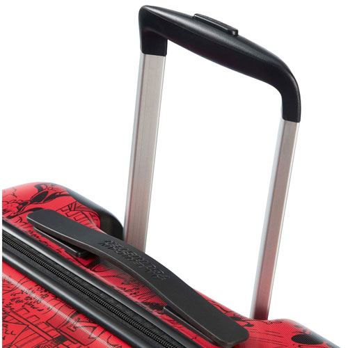 Valise rigide de 29 po Disney Wavebreaker d'American Tourister - Rouge/Mickey Mouse