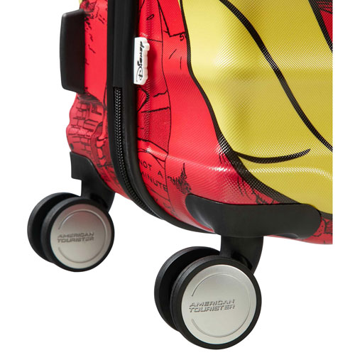 Valise rigide de 29 po Disney Wavebreaker d'American Tourister - Rouge/Mickey Mouse