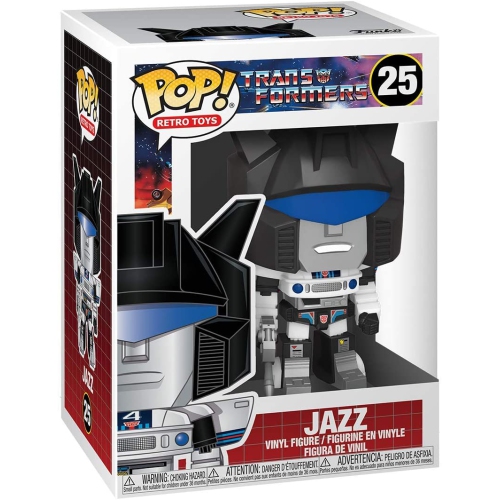 FUNKO  Pop Retro Toys Transformers 3.75 Inch Action Figure - Jazz #25