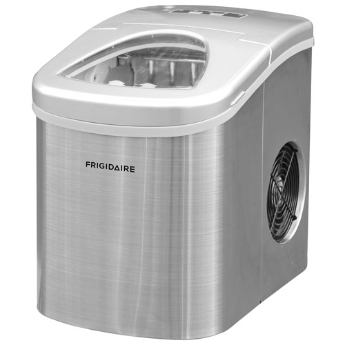 Frigidaire 26 lb. Freestanding Ice Maker - Stainless Steel